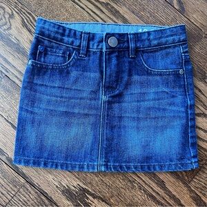 Gap Kids Classic 5-Pocket Denim Mini Skirt Size 4T